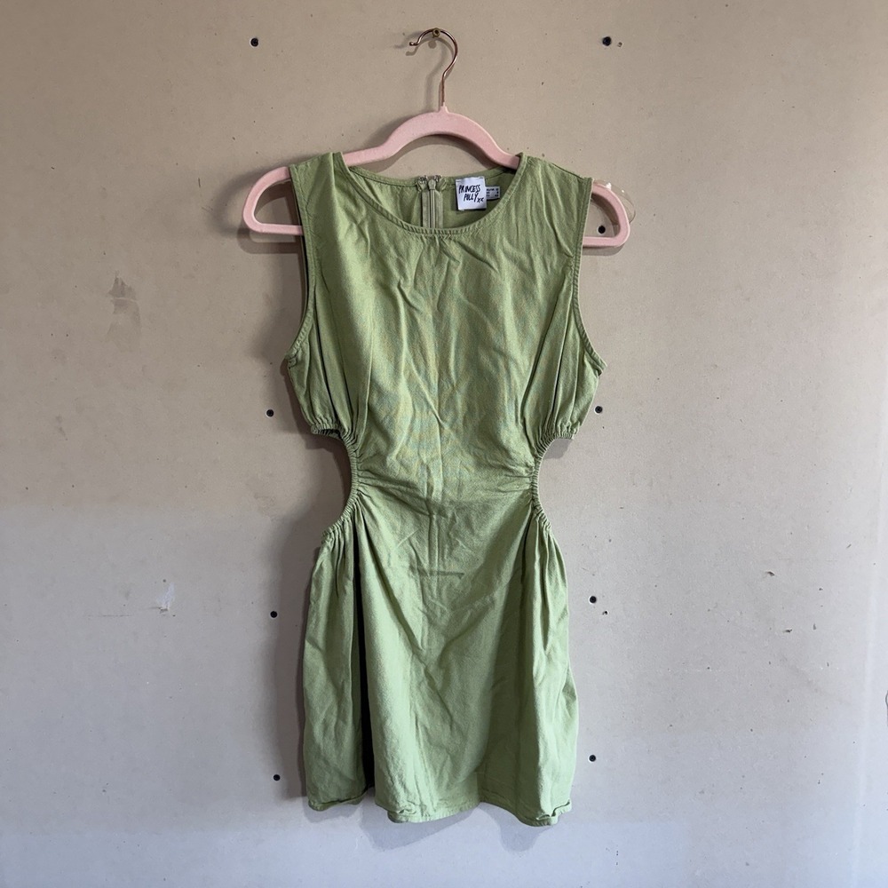 Princess Polly Green Cut Out Mini Dress